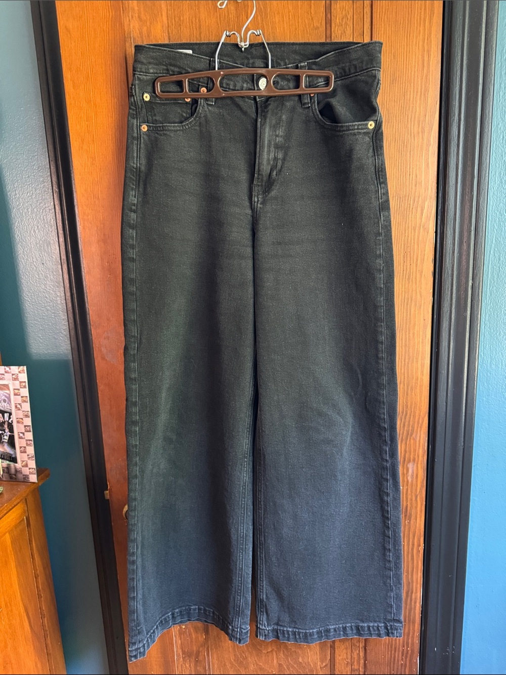 High Rise Stride GAP jeans 29 S short black